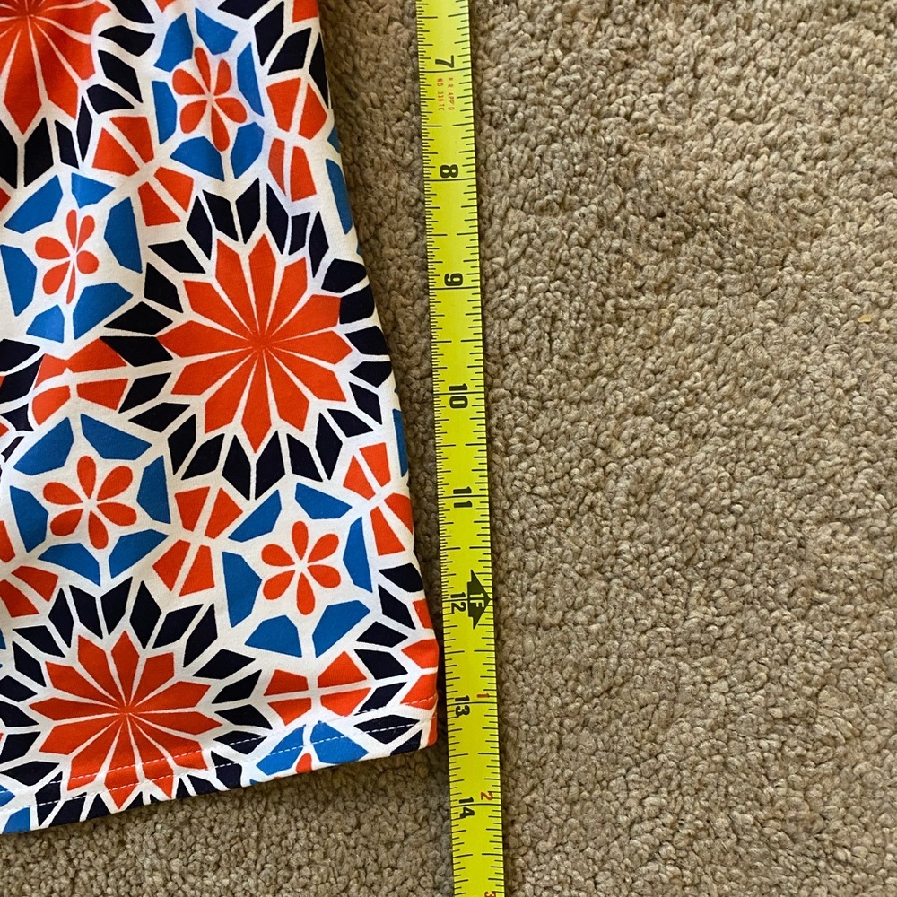 Lands End Tankini Top Geometric 90’s Style Size 20W Petite - Picture 11 of 11